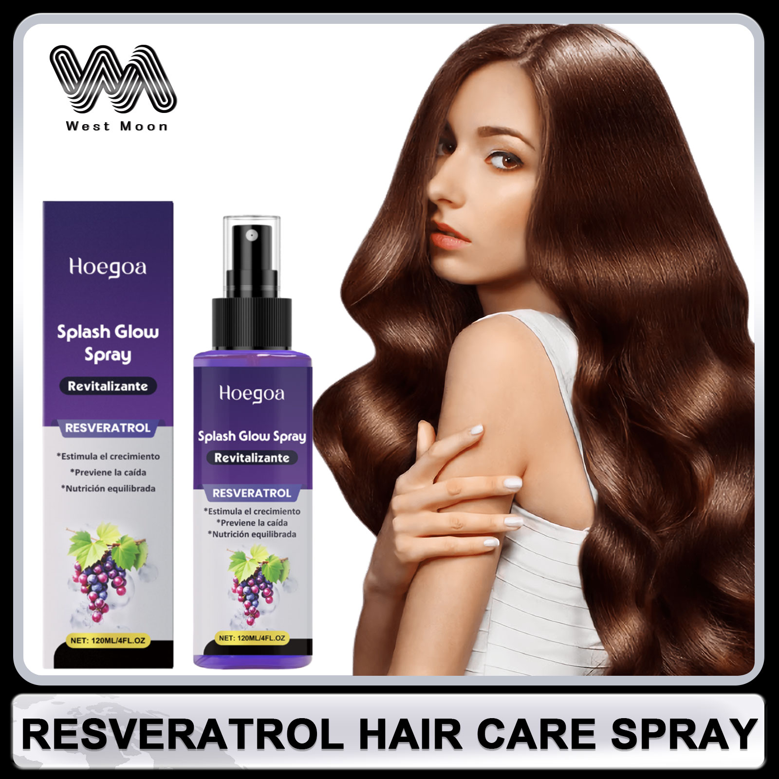 Hair Care Nature - Resveratrol Спрей для ухода за волосами