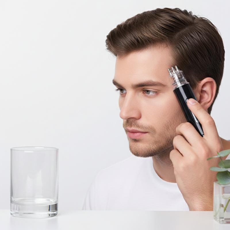 Hair Care Essential - Набор: портативный массажер-аппликатор для кожи головы