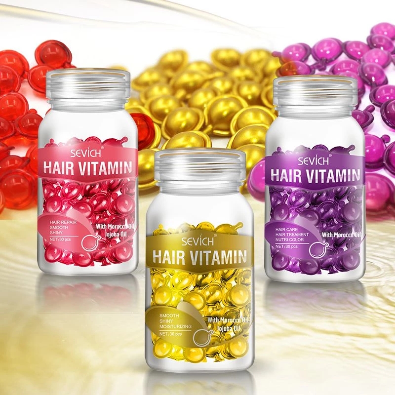 Hair Care Vitamin E - Sevich гладкие шелковистые волосы витаминные капсулы