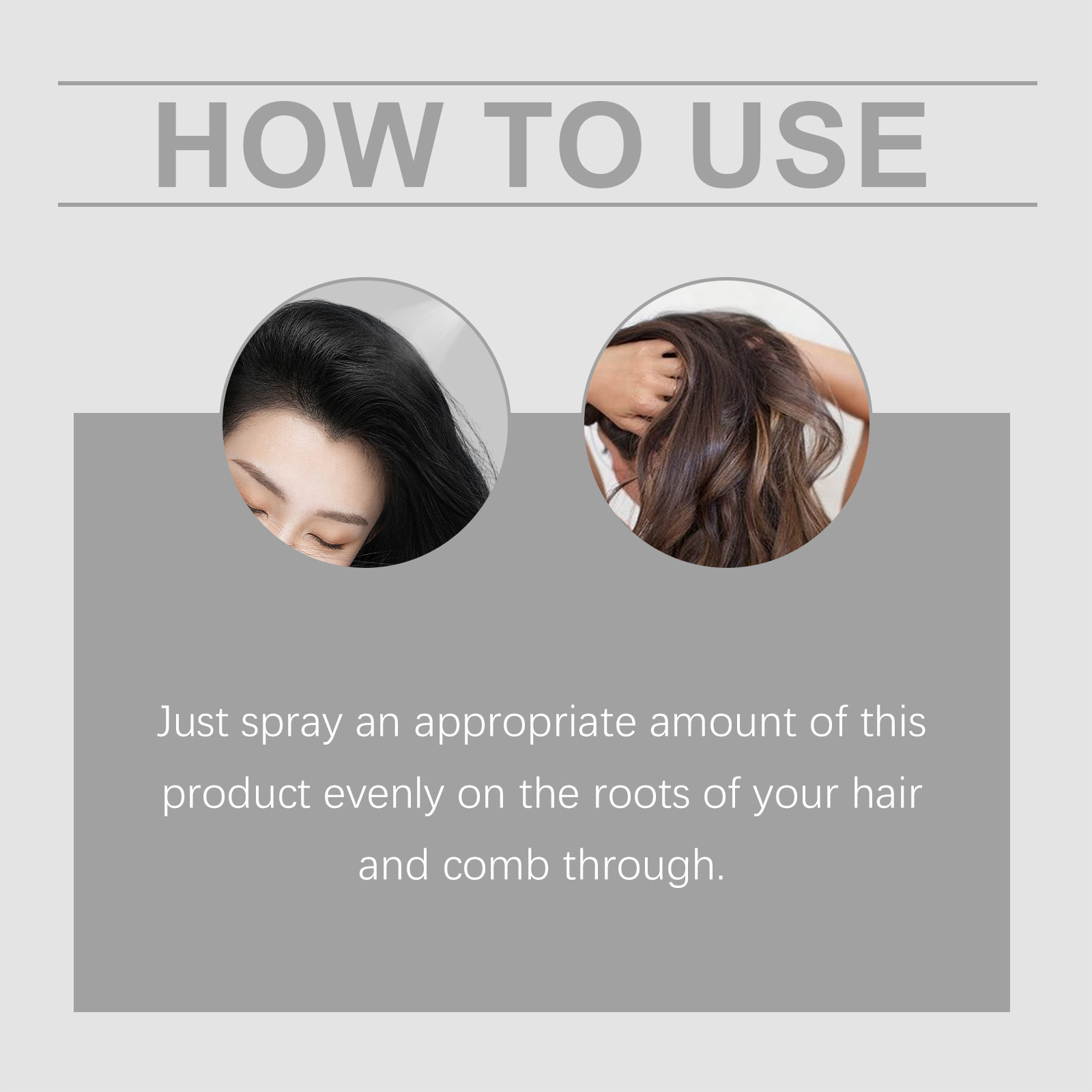 Hair Care Nature - Сухой шампунь-спрей для волос: контроль жирности,