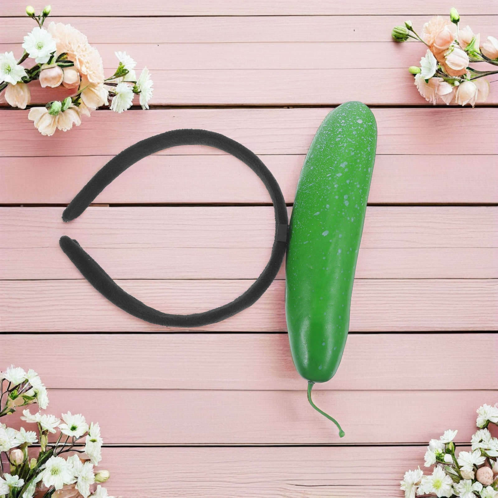 Hair Care Vegetables - Набор из 2 реалистичных ободков для
