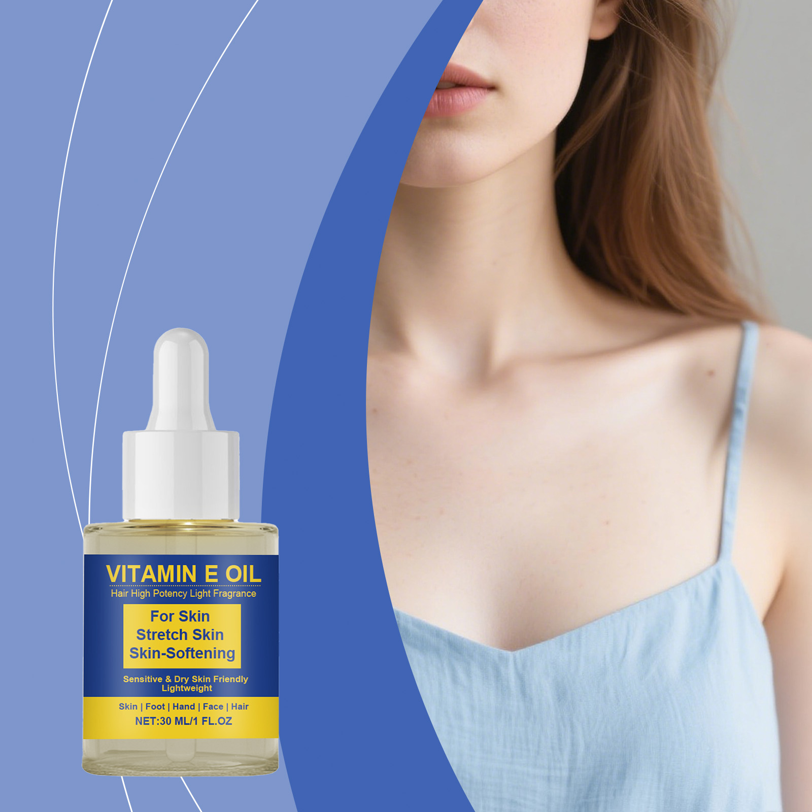 Hair Care Vitamin E - Масло с витамином Е - нежное