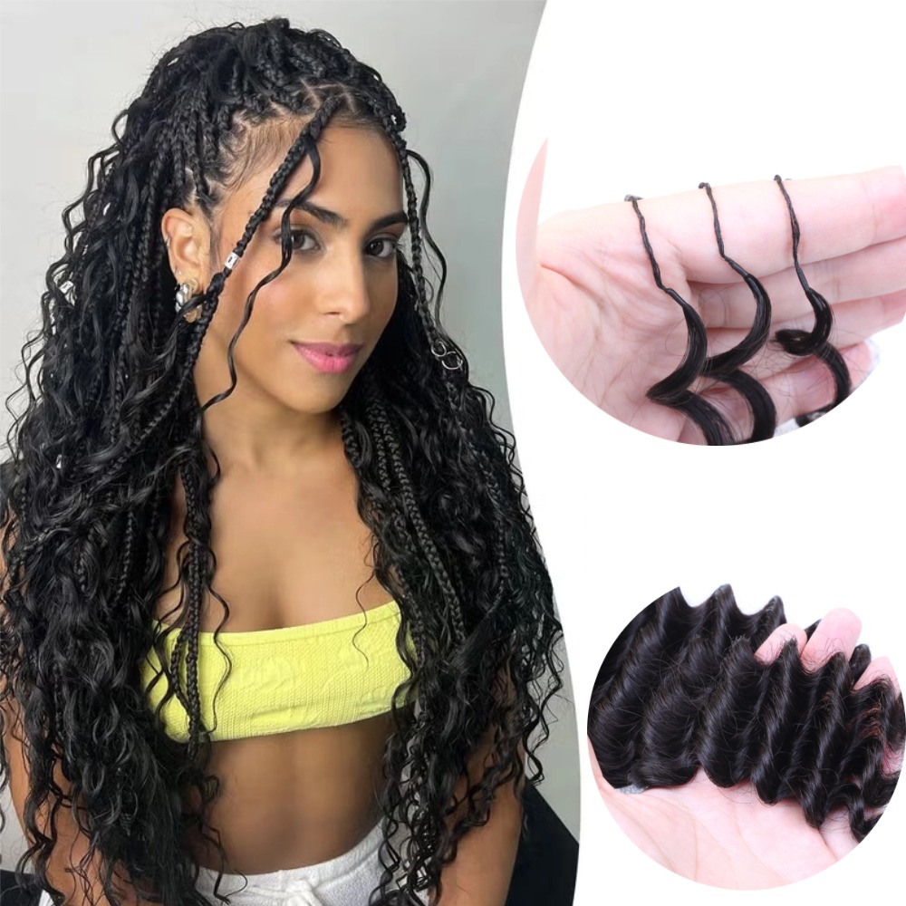 Hair Care For Wavy Hair - 100% натуральные волосы: Набор для плетения