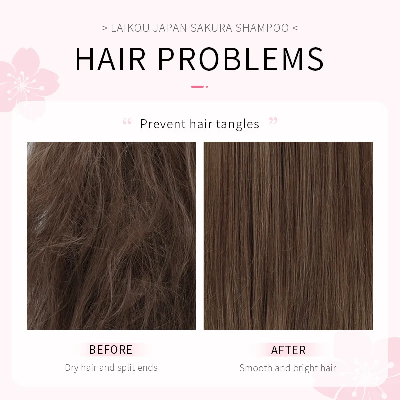 Шампунь LAIKOU японский для во – обзор и цена Hair Care Vitamin E
