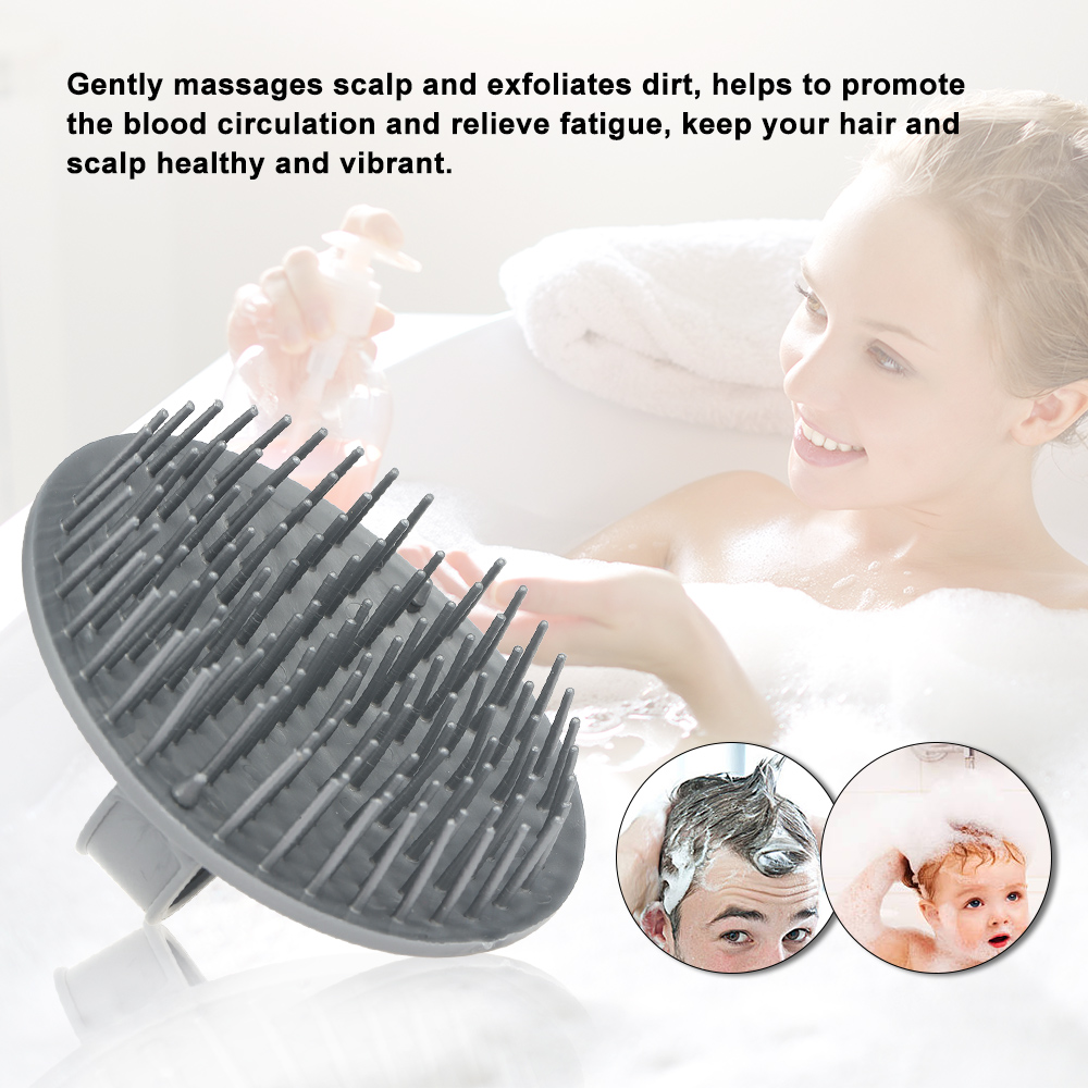 Силиконовая щетка для шампуня, – обзор и цена Hair Care Dandruff