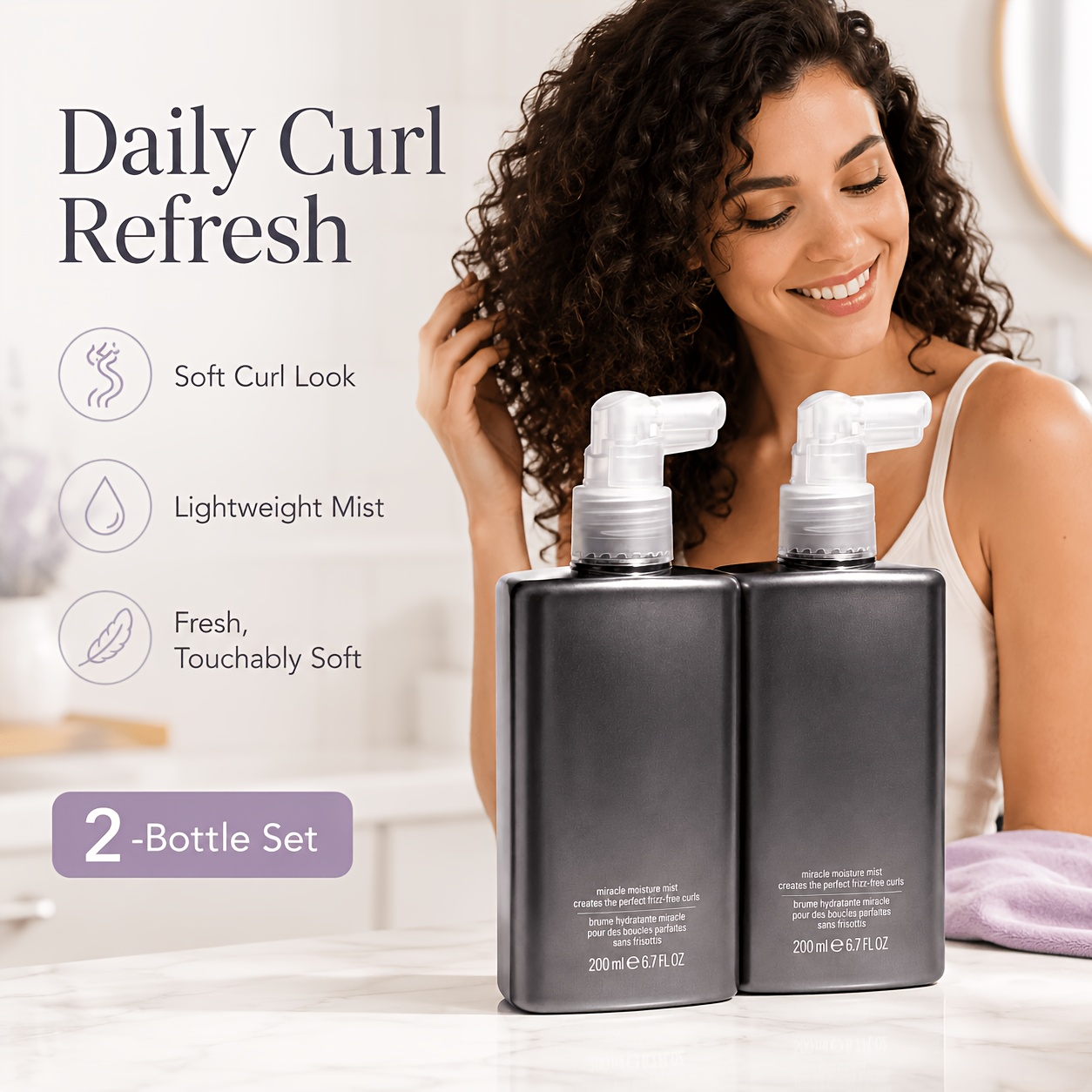 Спрей для увлажнения и укладки – обзор и цена Hair Care For Wavy Hair