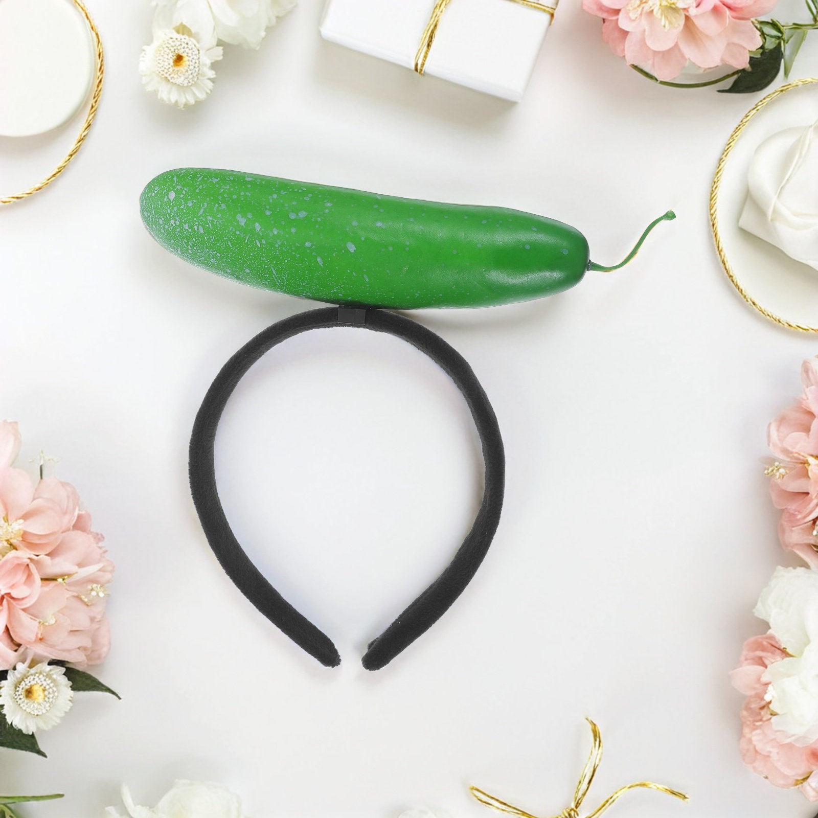 2 шт. Забавные огуречные повяз – обзор и цена Hair Care Vegetables