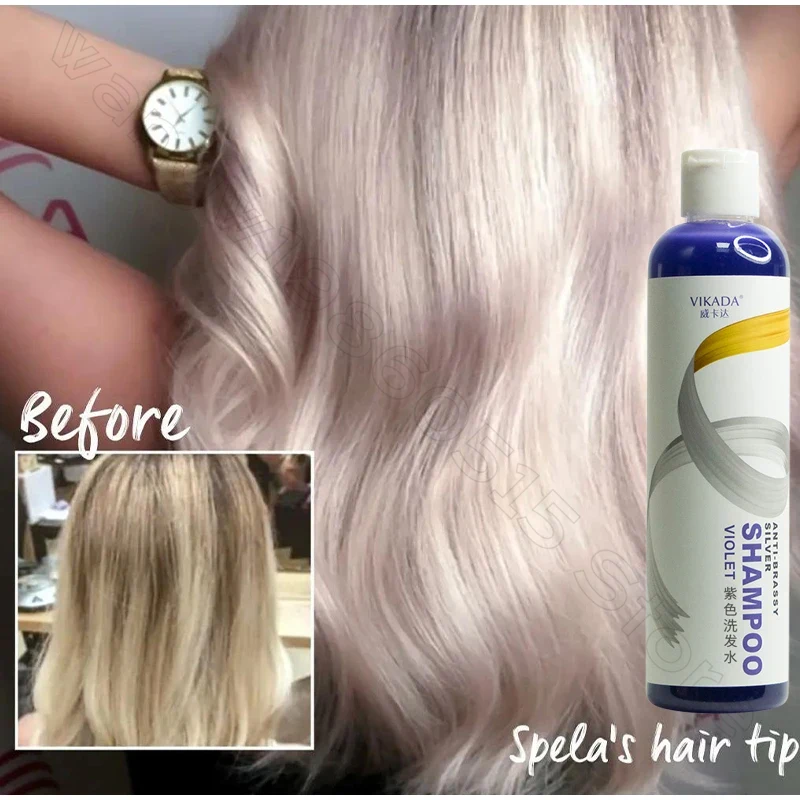 Фиолетовый шампунь Блондинка П – обзор и цена Purple Toning Shampoo