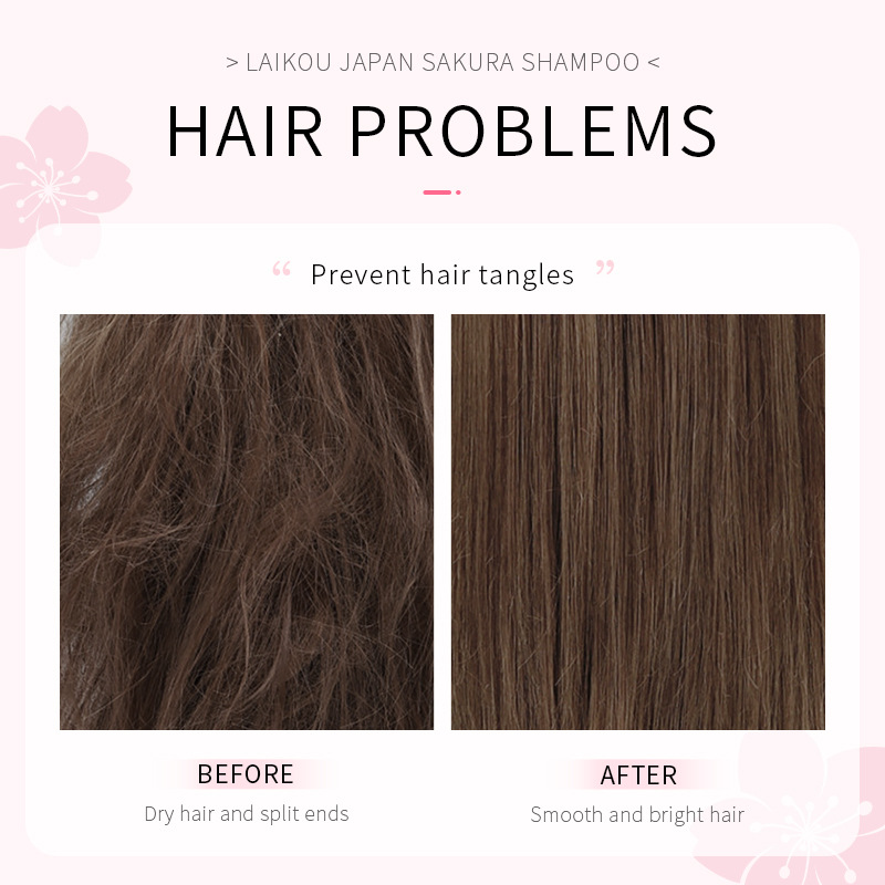 LAIKOU Japan Sakura Шампунь дл – обзор и цена Hair Care Vitamin E