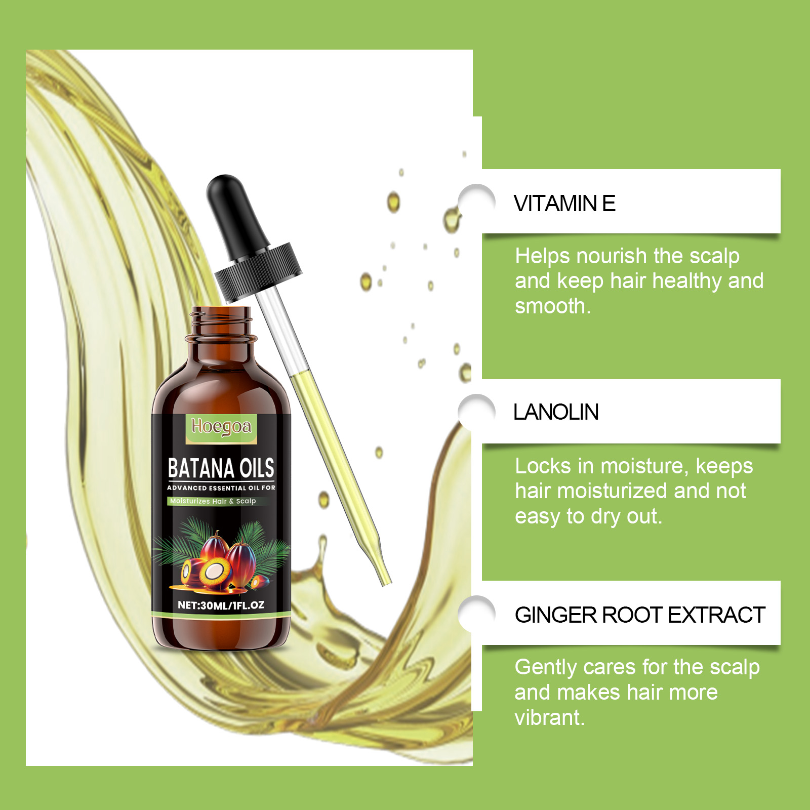 Масло Батана для роста волос,  – обзор и цена Hair Care Nature