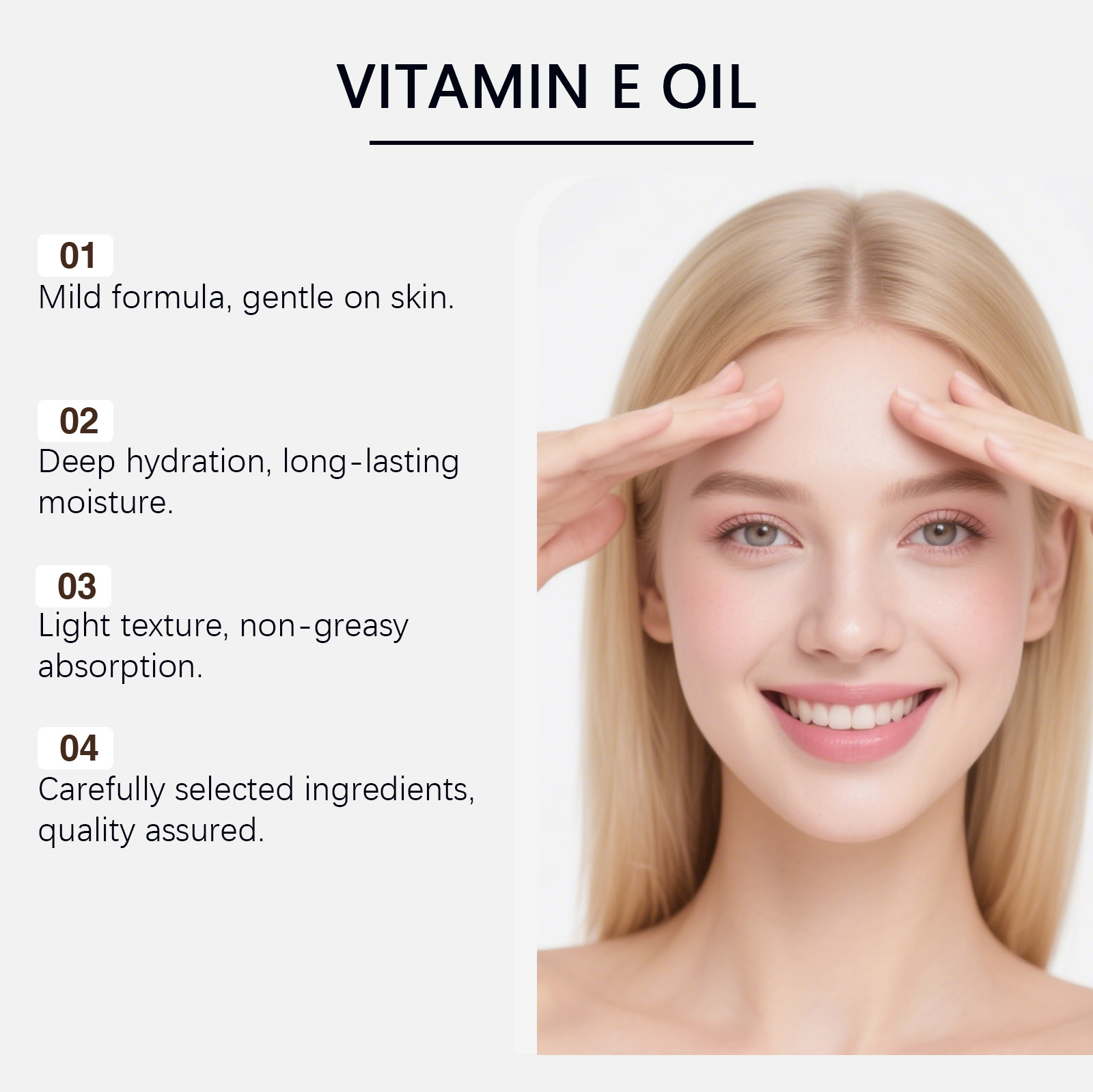 Масло с витамином Е - нежное у – обзор и цена Hair Care Vitamin E