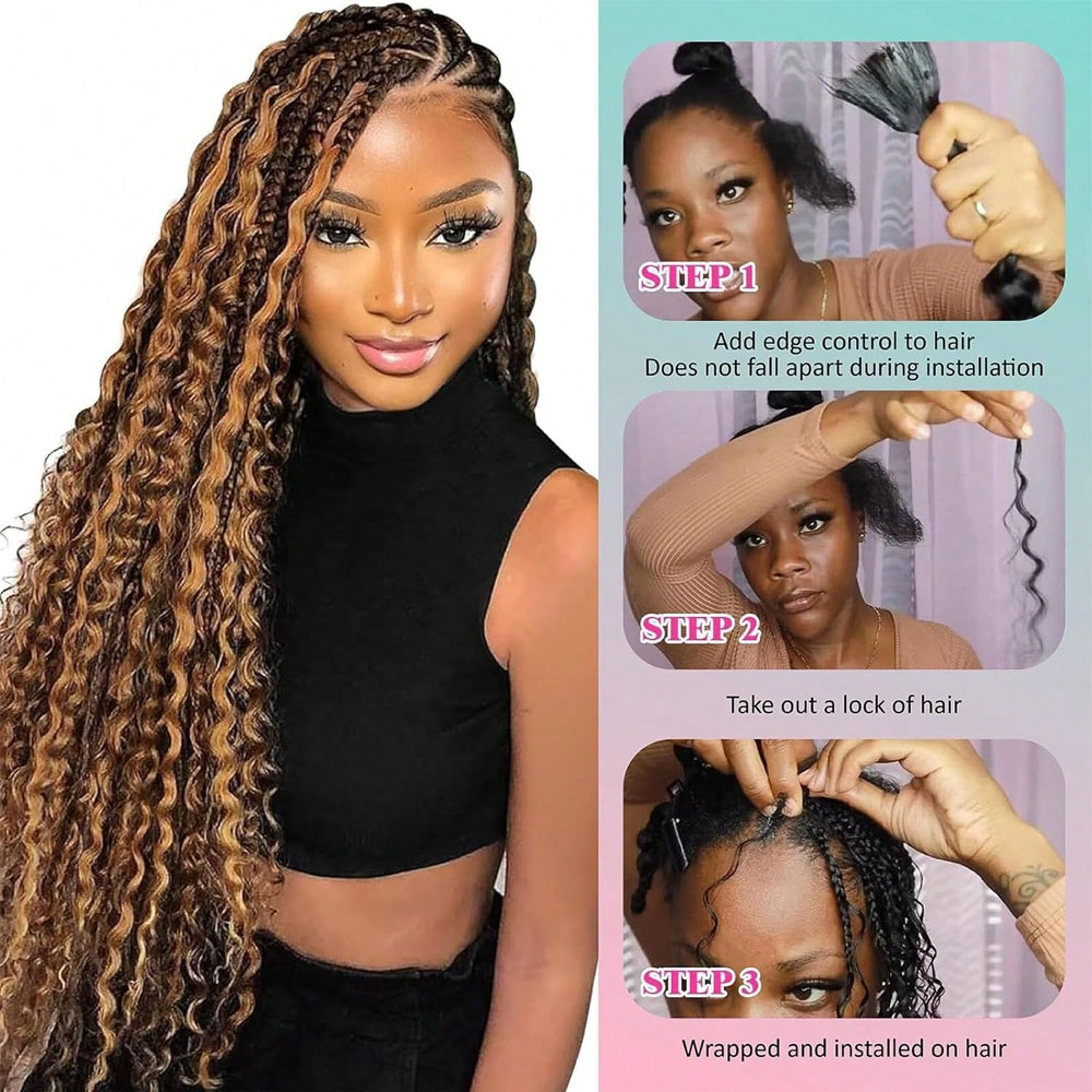 Натуральные волосы для плетени – обзор и цена Hair Care Wavy Hair