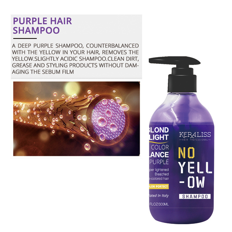 Шампунь с блокировкой цвета, м – обзор и цена Purple Toning Shampoo