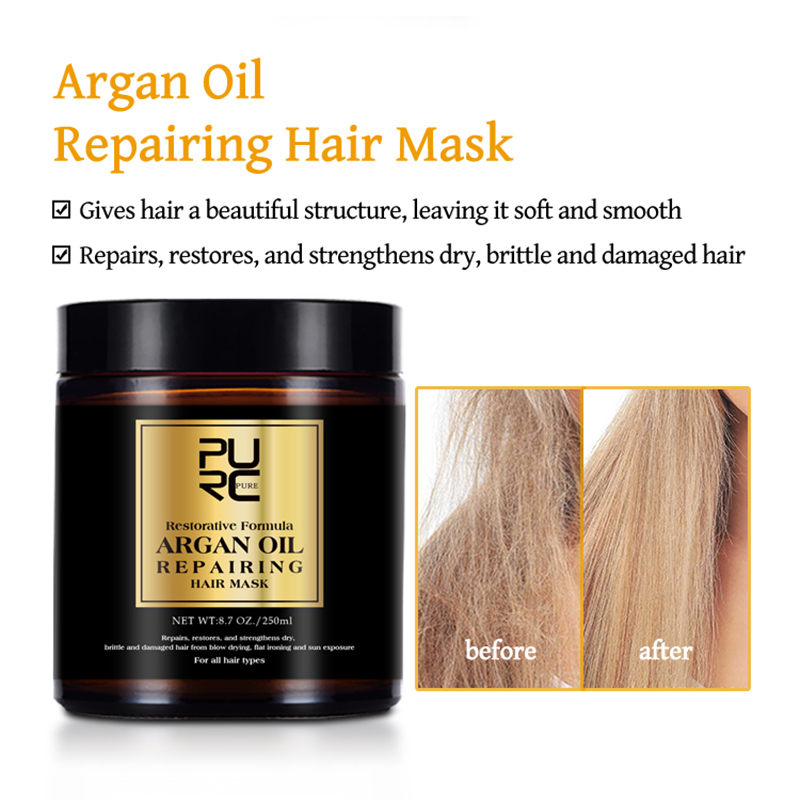 PURC 250 г Марокко с аргановым – обзор и цена Hair Care Vitamin E