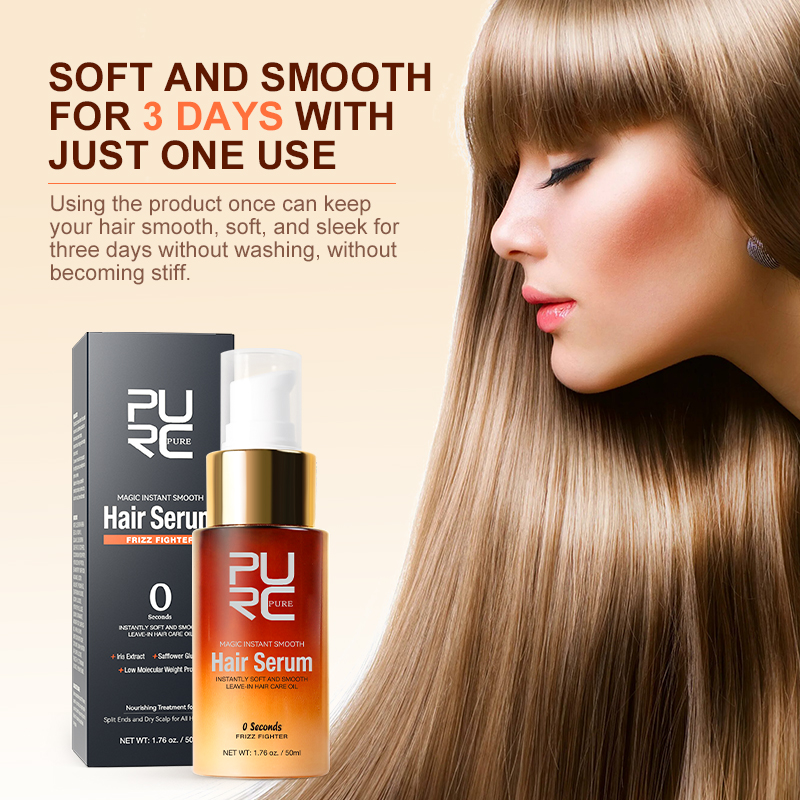 PURC Разглаживающая сыворотка  – обзор и цена Hair Care Vitamin E