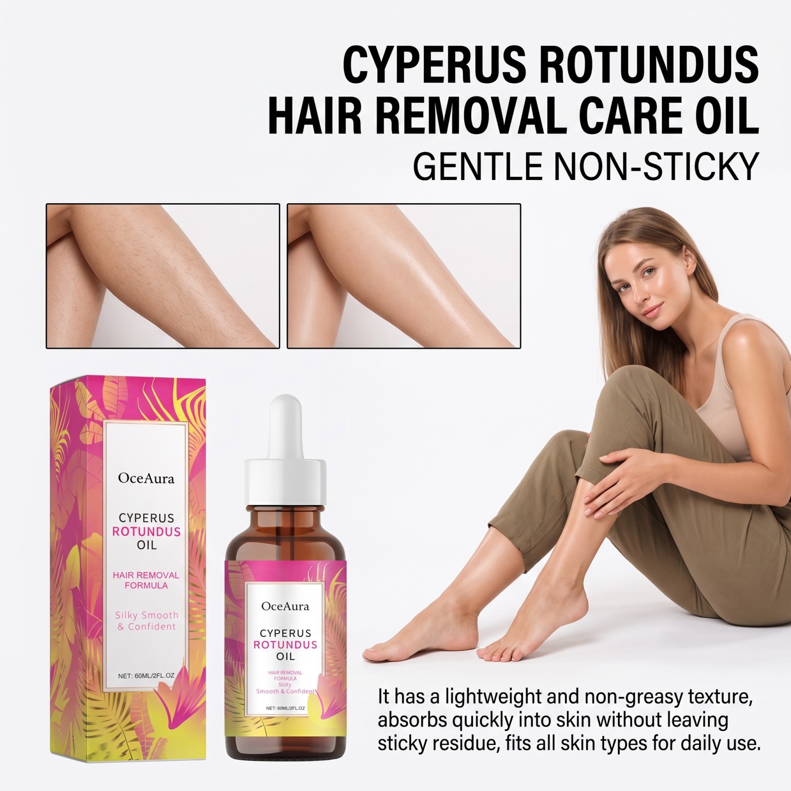 Масло для удаления волос Cyper – обзор и цена Hair Care Cream
