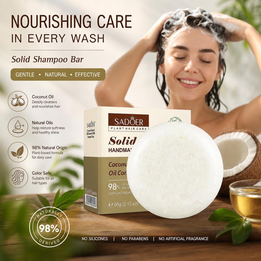 Натуральный кокосовый твердый  – обзор и цена Hair Care Dandruff